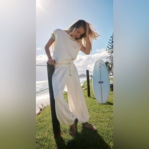 Free people throw and go onesie